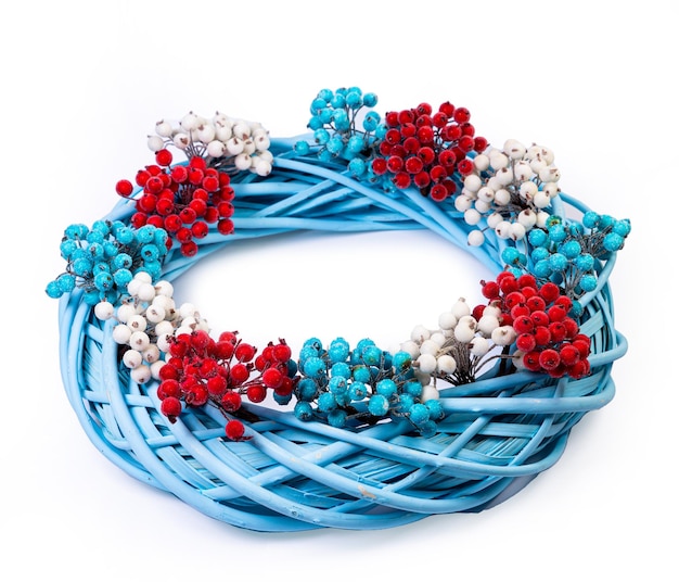 różnokolorowe nici w tamborku